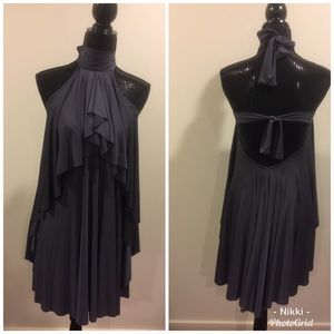 Hi-low Ruffle Dress
